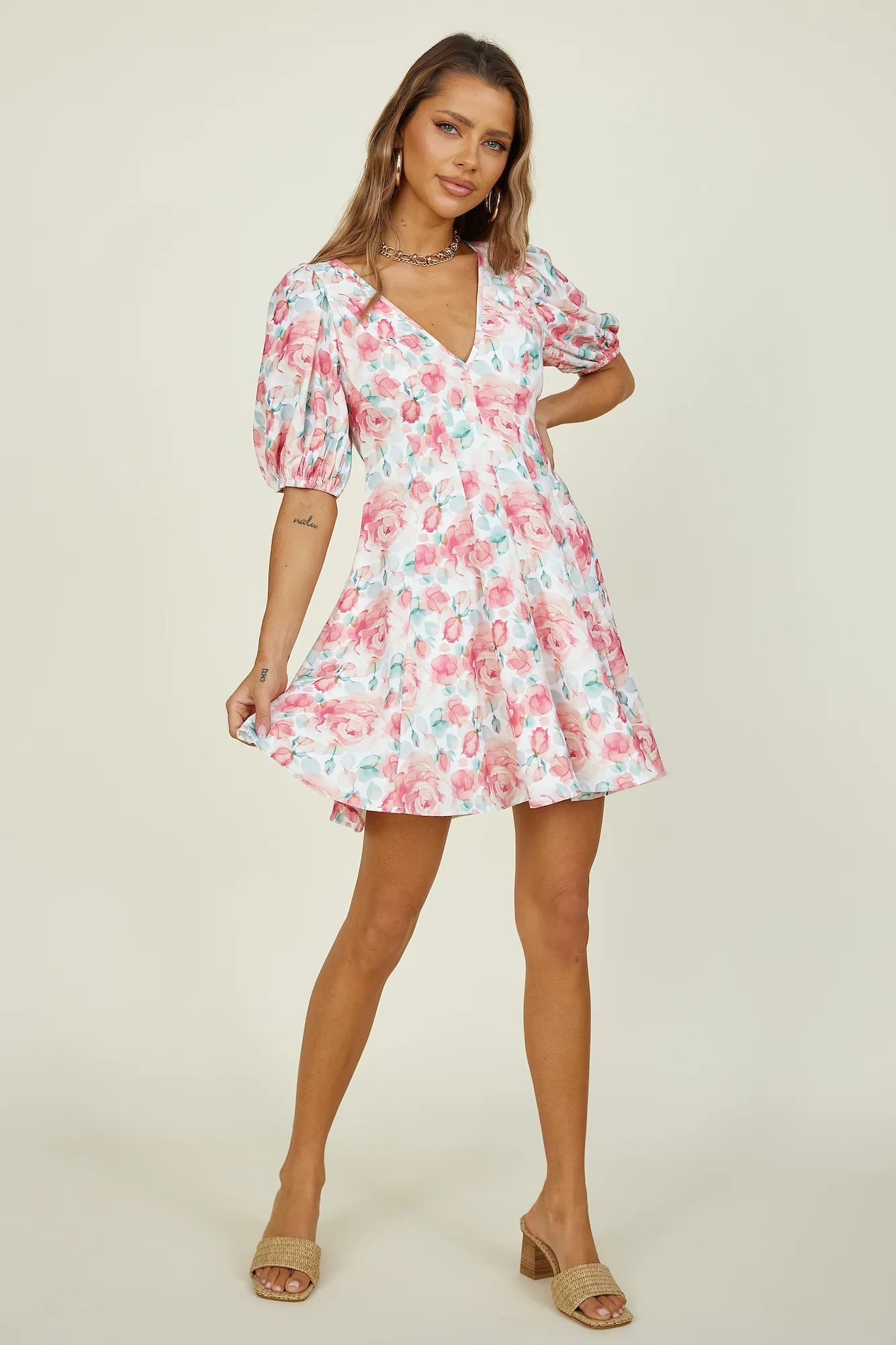 Over The Horizon Dress Pink
