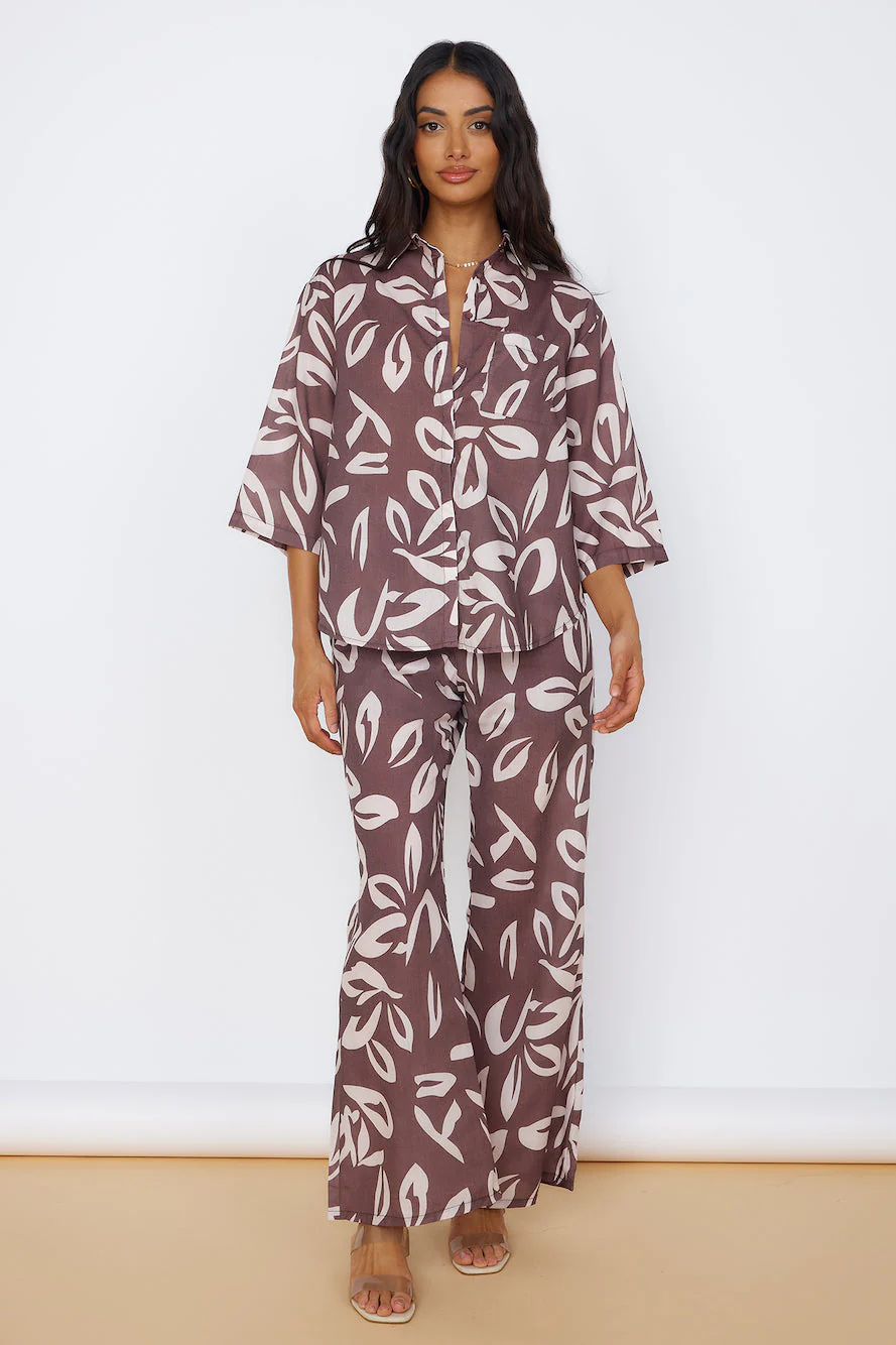 Midnight Enchantment Pants Brown