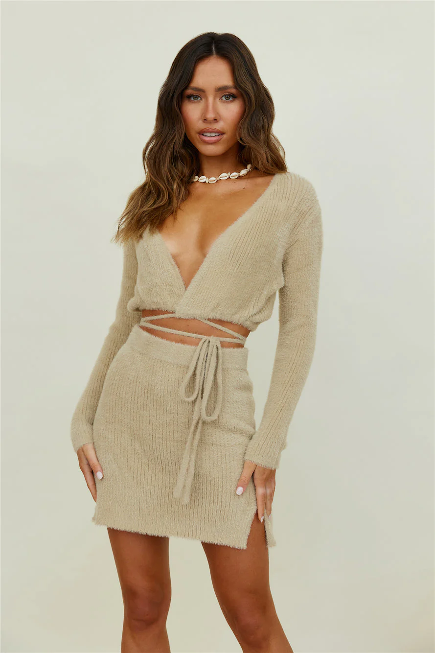 Purified Skirt Camel