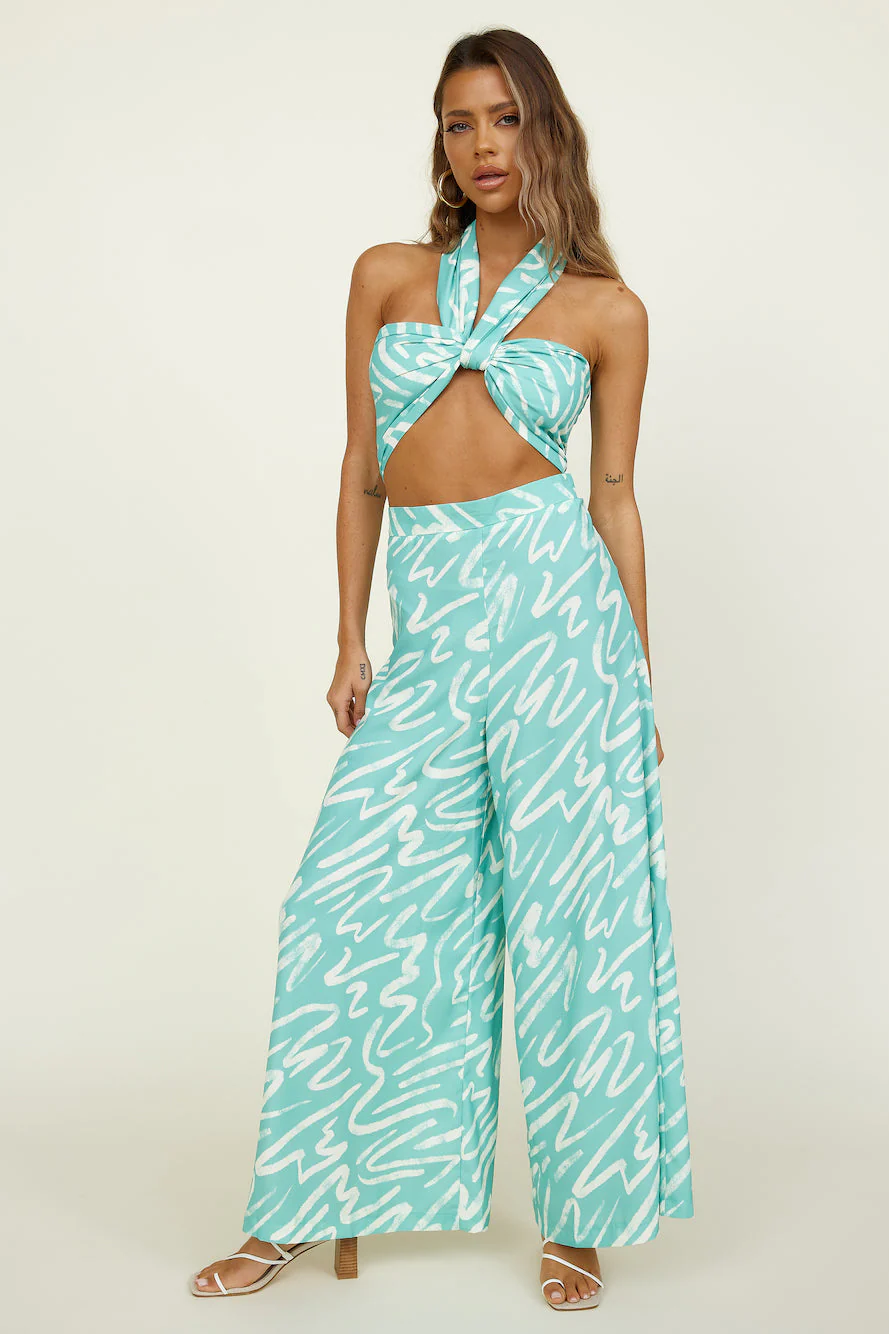 Seperate Ways Pants Green