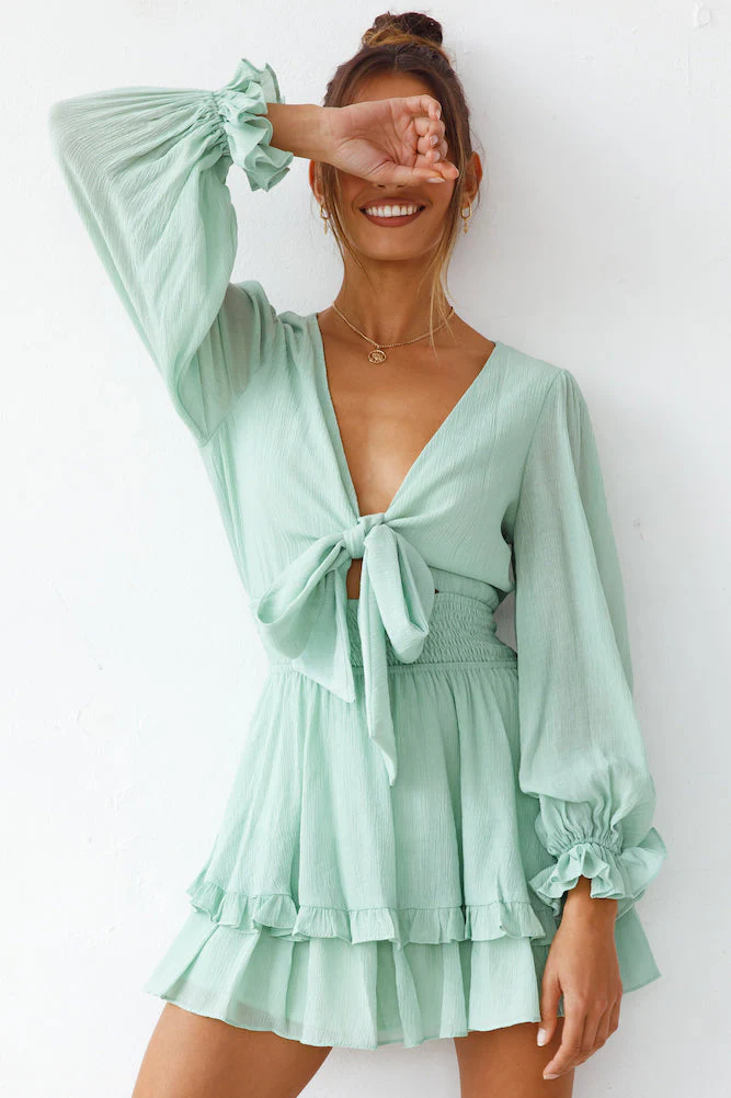 Lookout Dress Mint