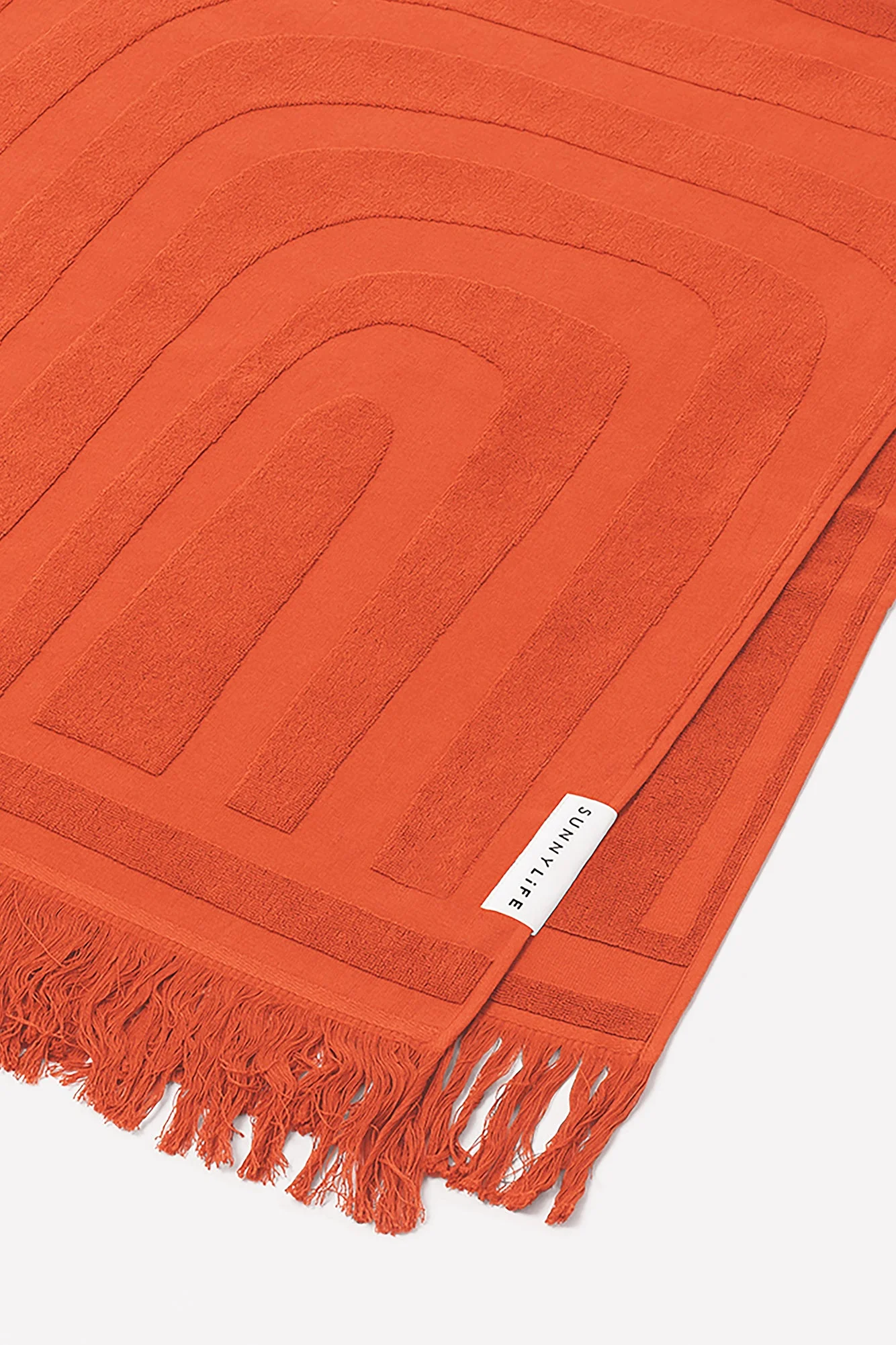 SUNNYLIFE Luxe Towel Terracotta