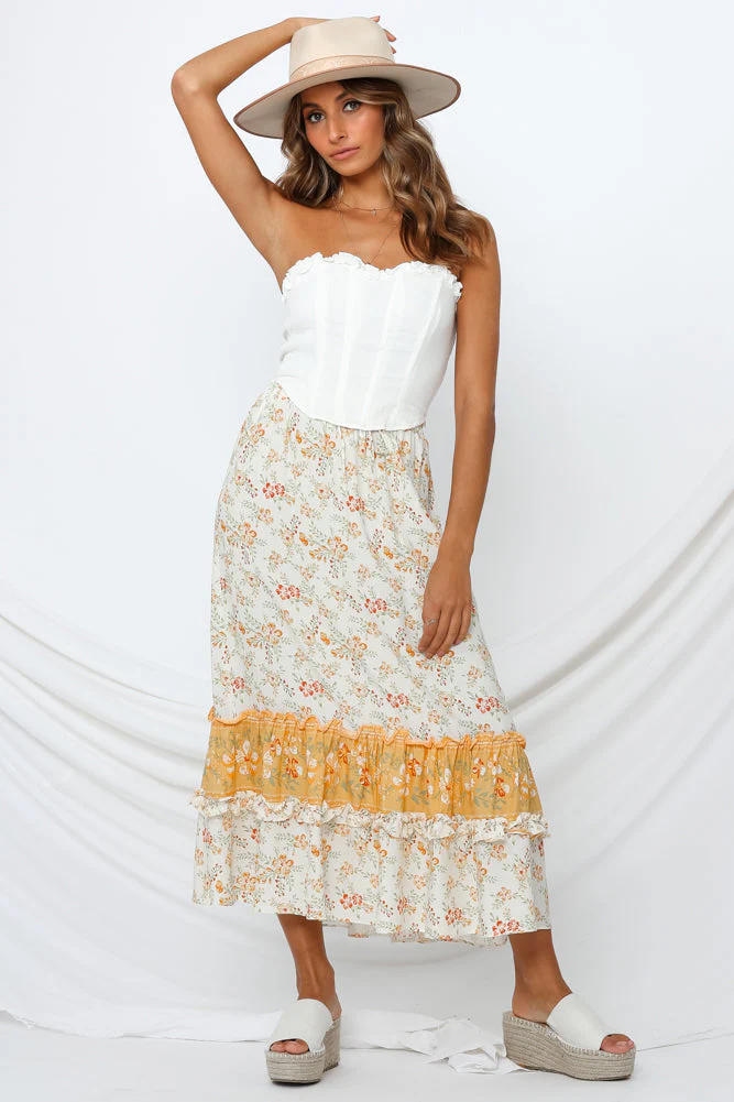 Soleil Midi Skirt