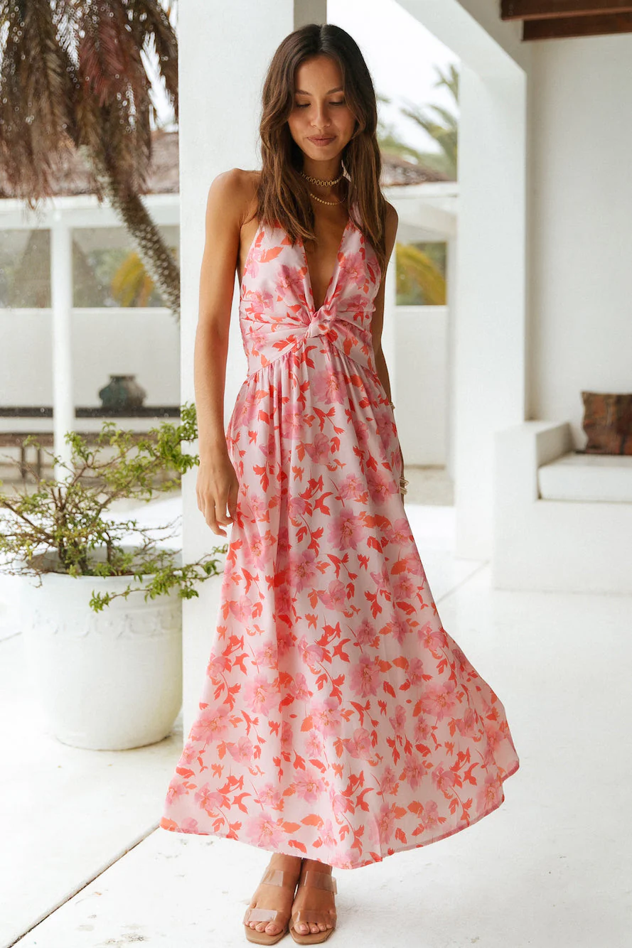 Heartbeats Maxi Dress
