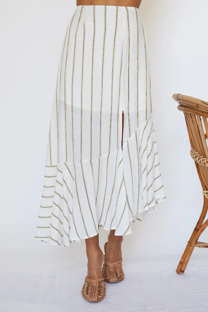 Everest Maxi Skirt Mustard