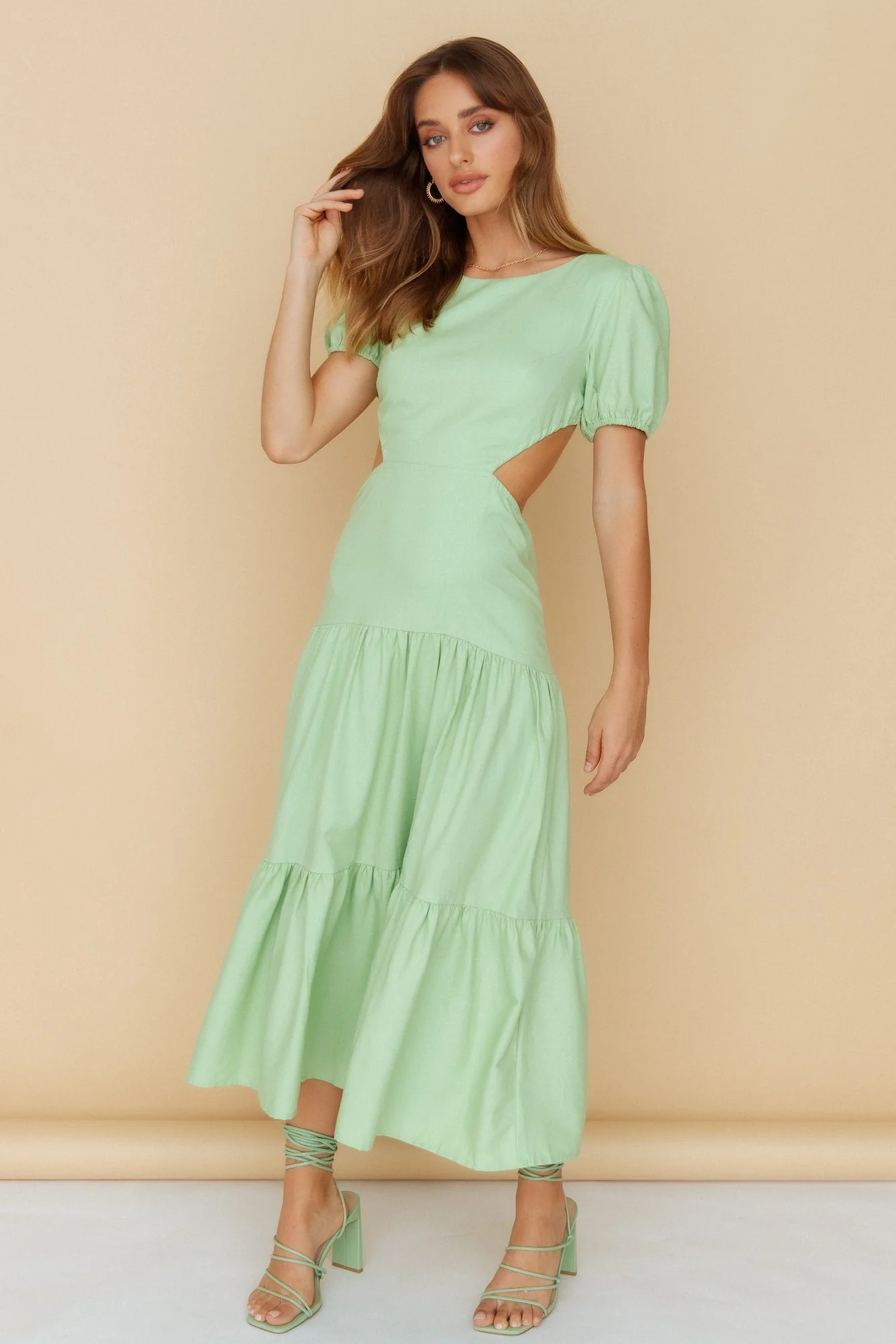 See You Again Maxi Dress Green