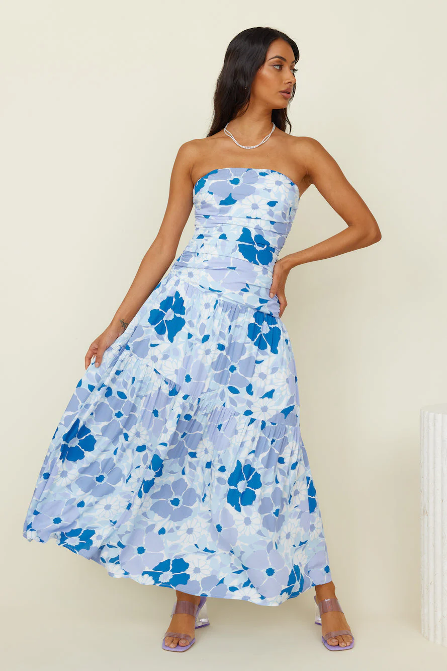 Daydreamer Maxi Dress Blue