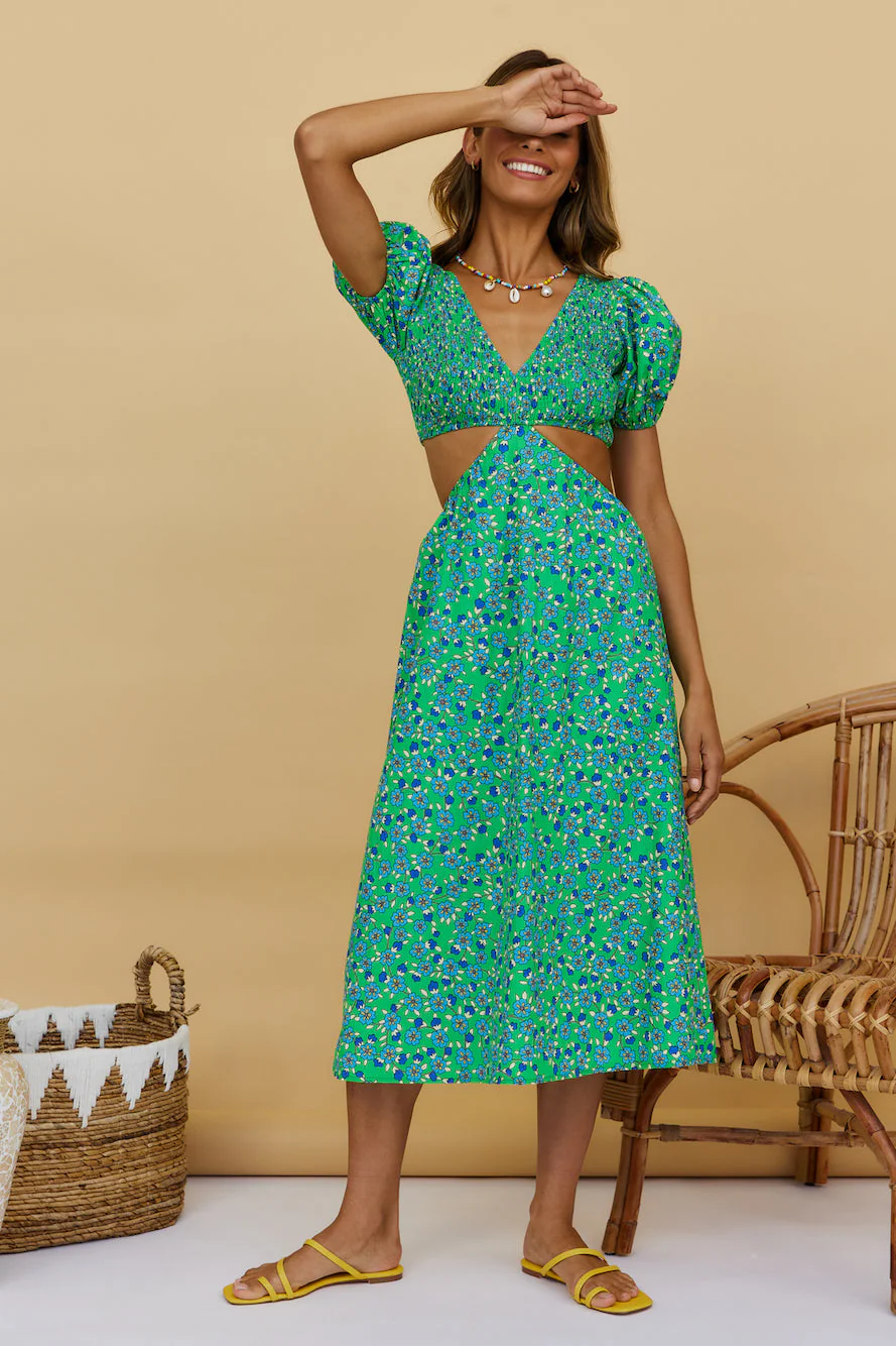 Jasmine Tea Maxi Dress