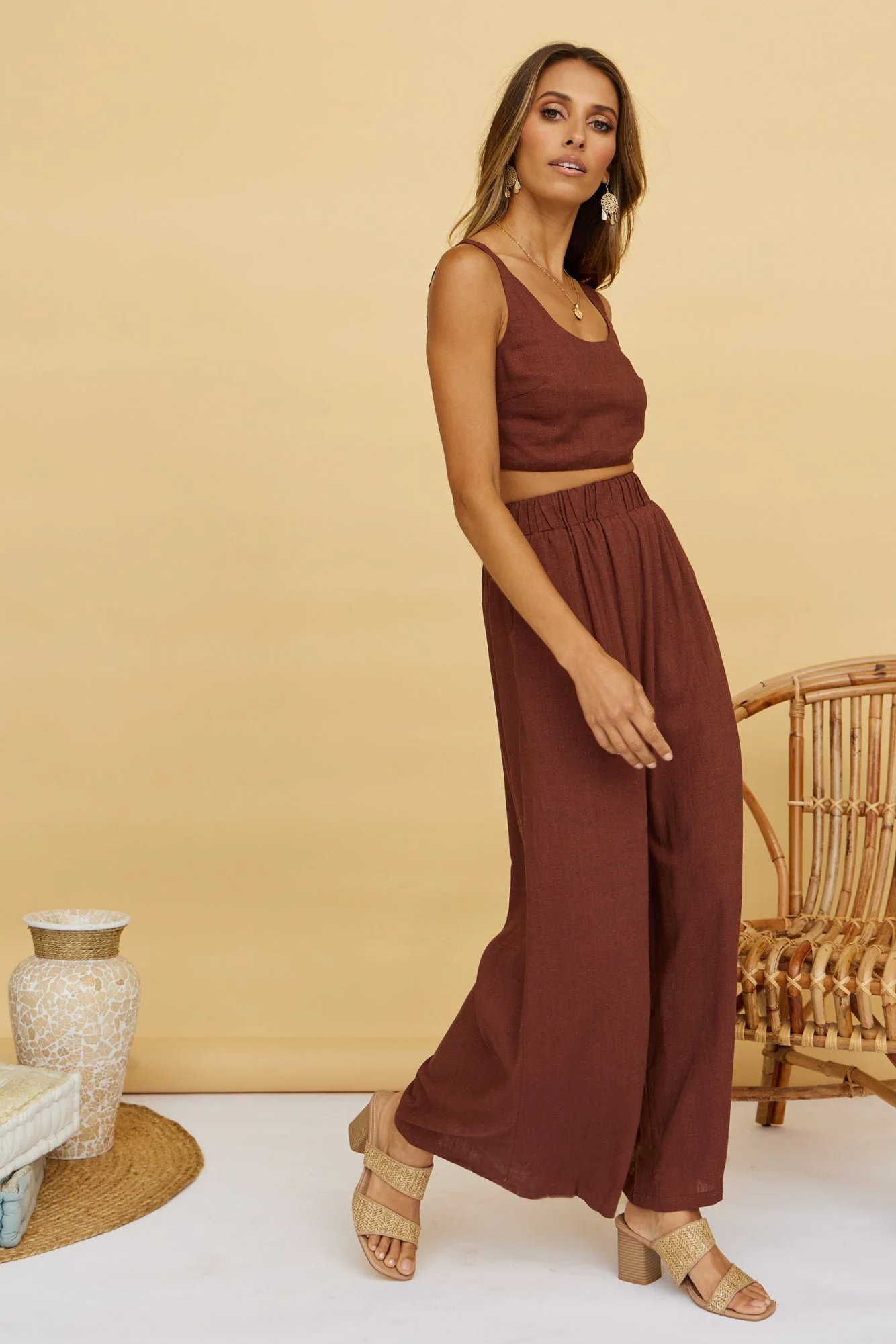 Sweet Horizon Pants Brown