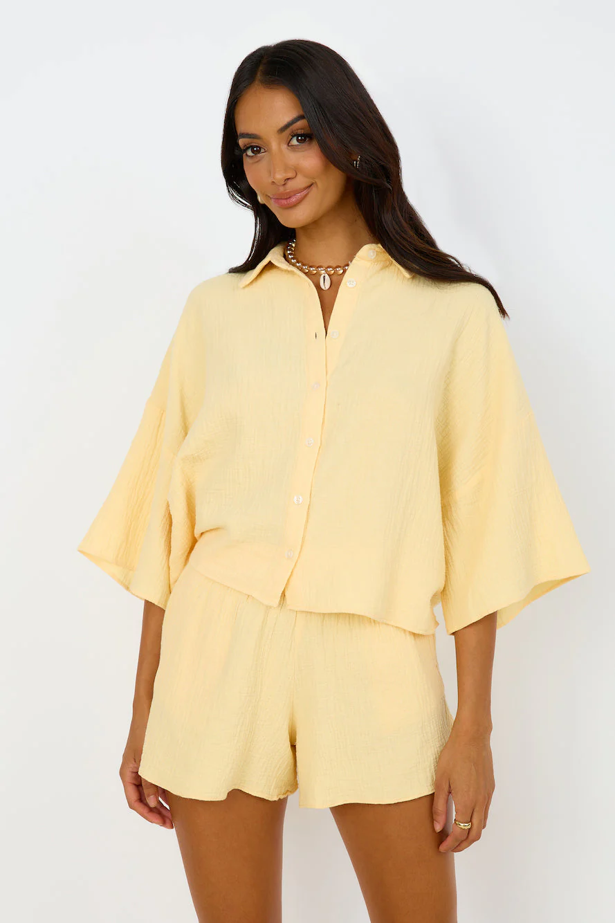 NUDE LUCY Alto Shirt Citrine