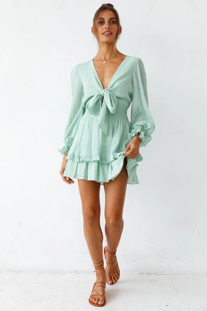 Lookout Dress Mint