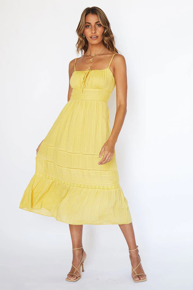 Jerusalem Maxi Dress Mustard