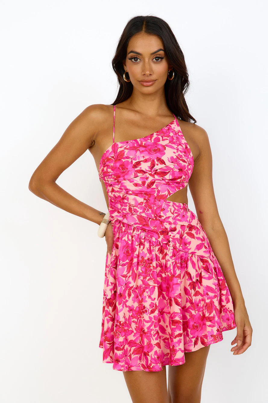 Wild Emotions Dress Pink