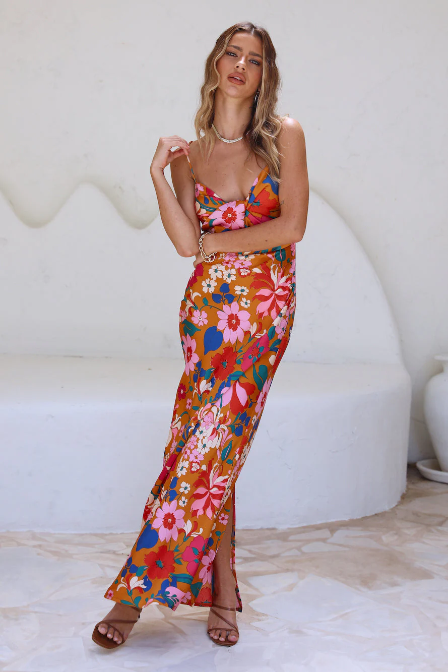 My Muse Maxi Dress Orange