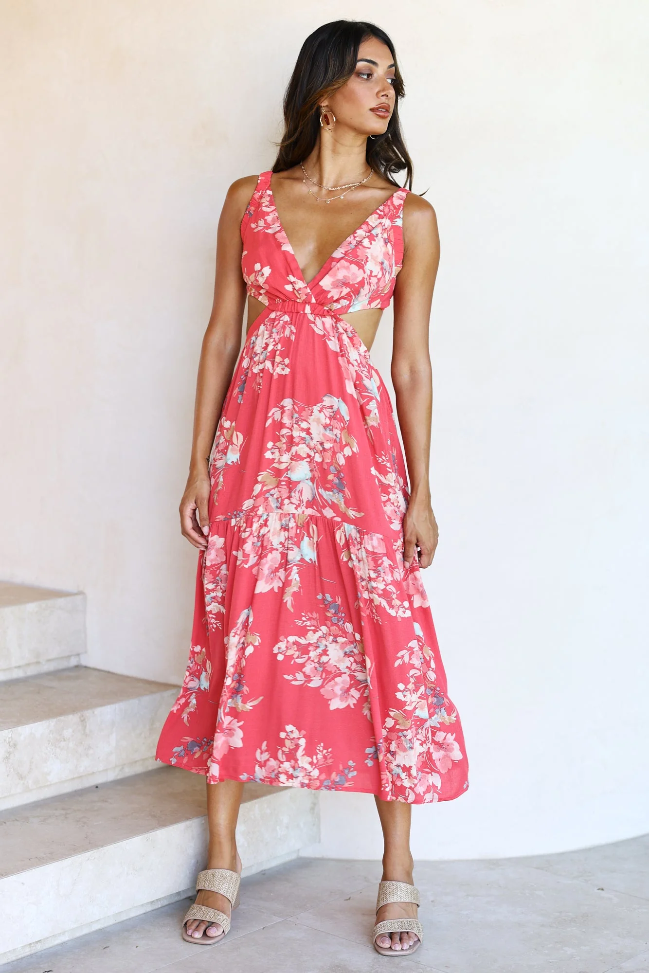 Open Eyes Maxi Dress