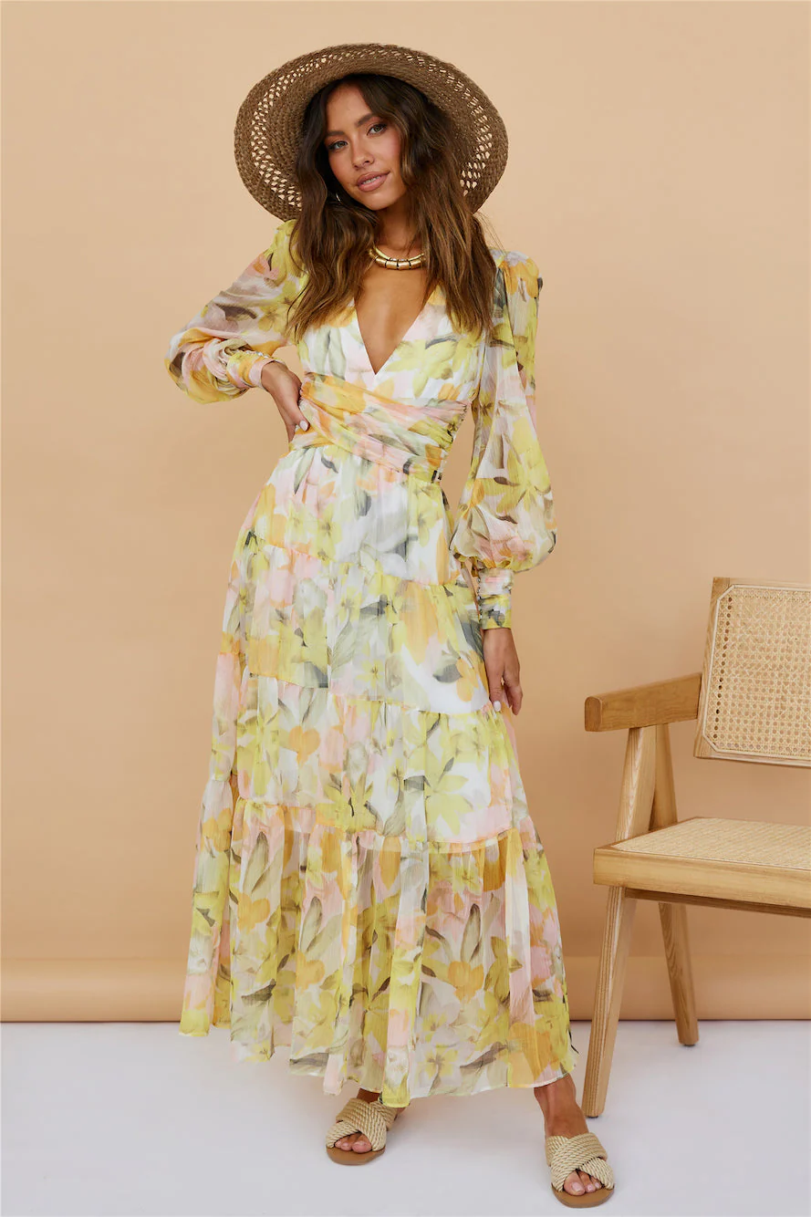 Find Your Truth Maxi Dress Floral