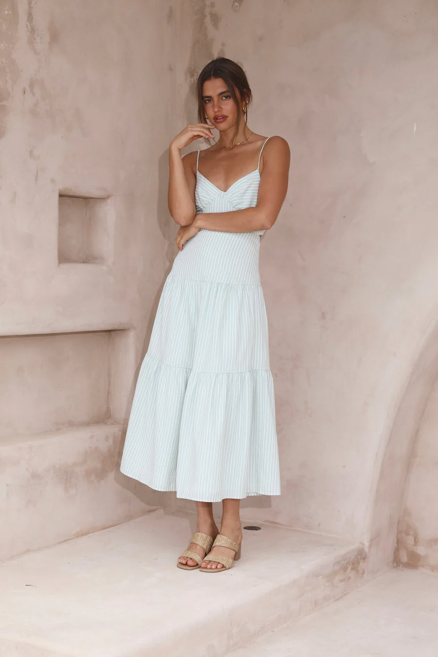 Summer Sun Maxi Dress Mint