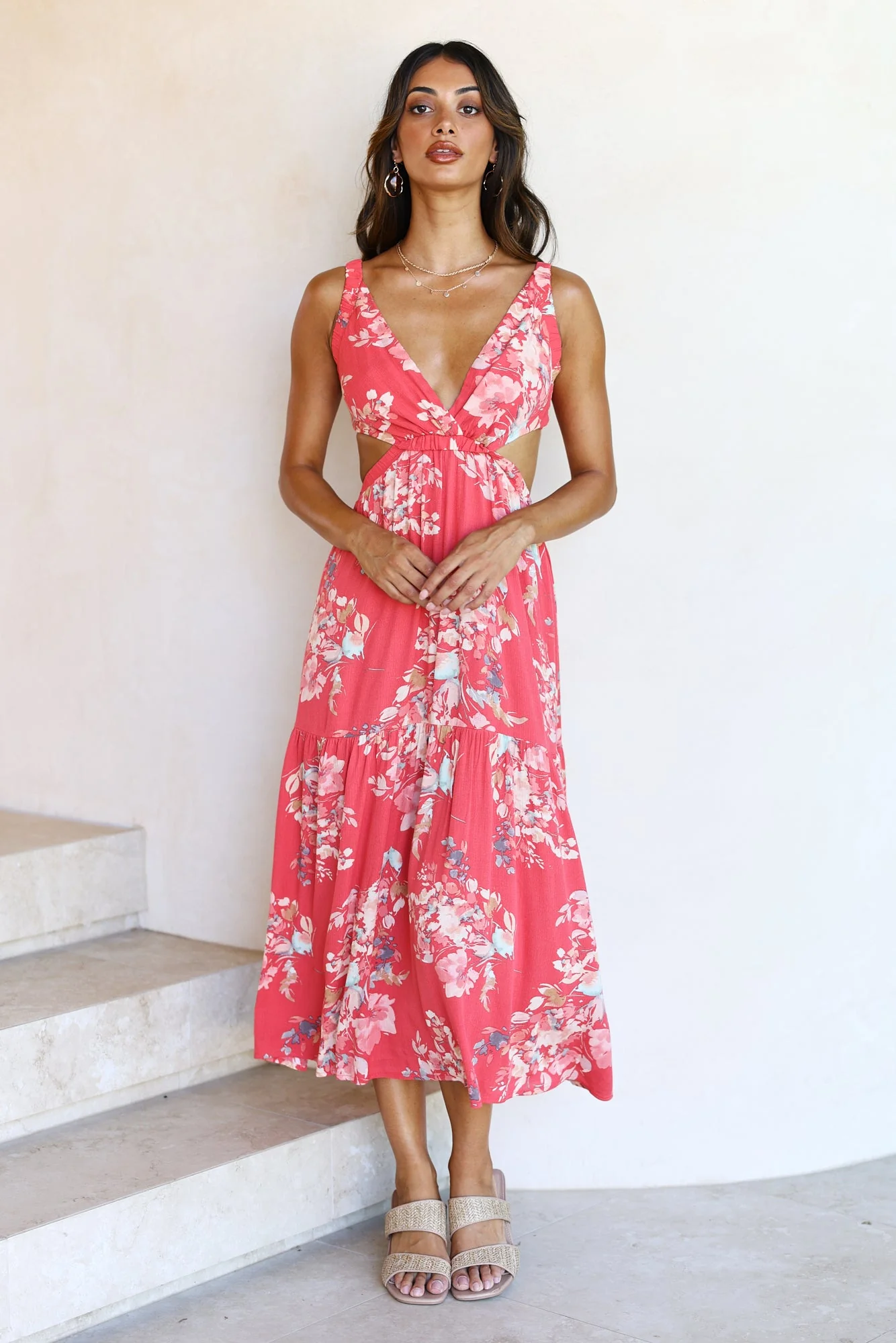 Open Eyes Maxi Dress