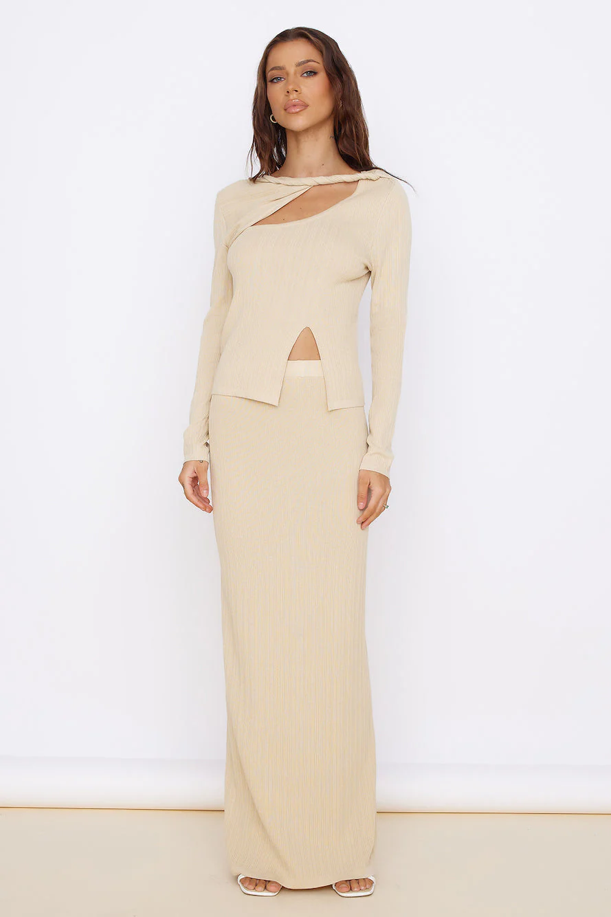 Garden of Eden Top Beige