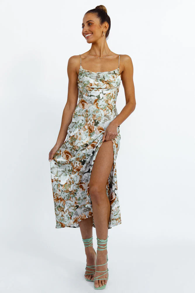 Parading Maxi Dress Green