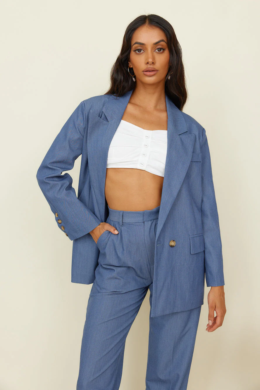 Luminary Ode Blazer Blue