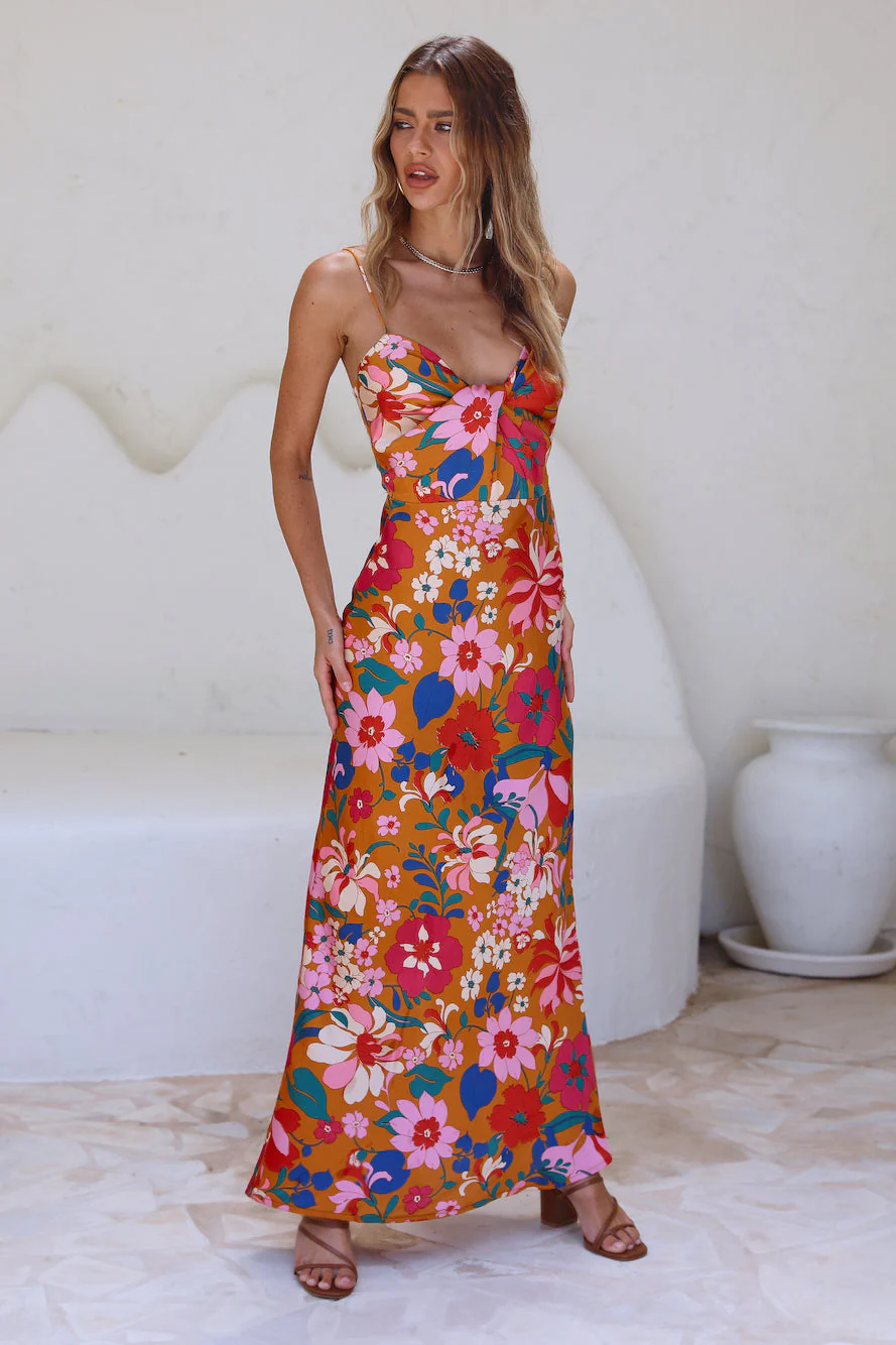 My Muse Maxi Dress Orange