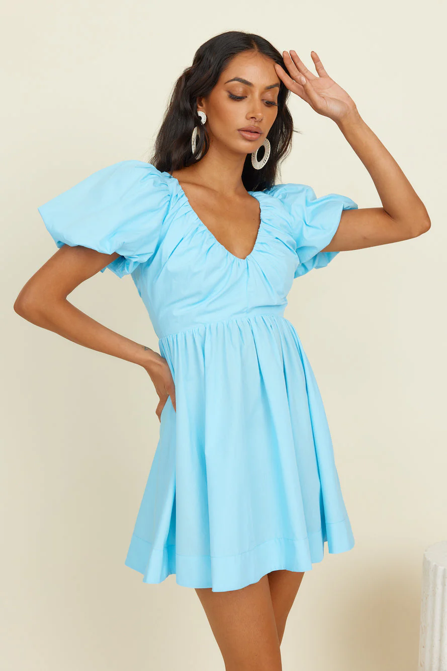 Stolen Heart Dress Blue