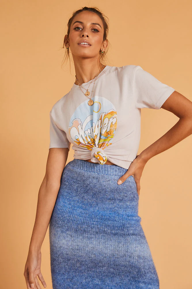 WRANGLER Dawnstorm Tee Thistle