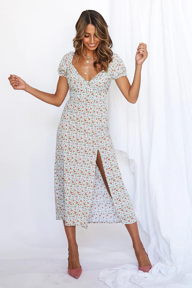 Pretty Poison Midi Dress