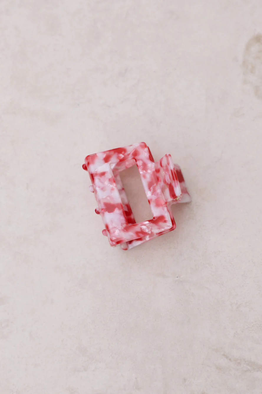 Vivid Dream Hair Claw Red
