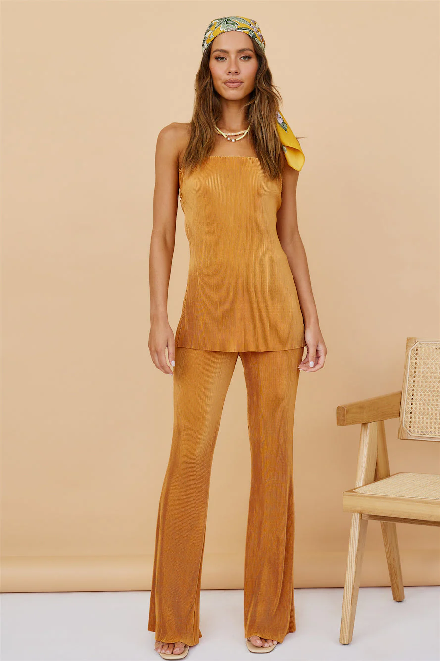 Clear Reason Pants Orange