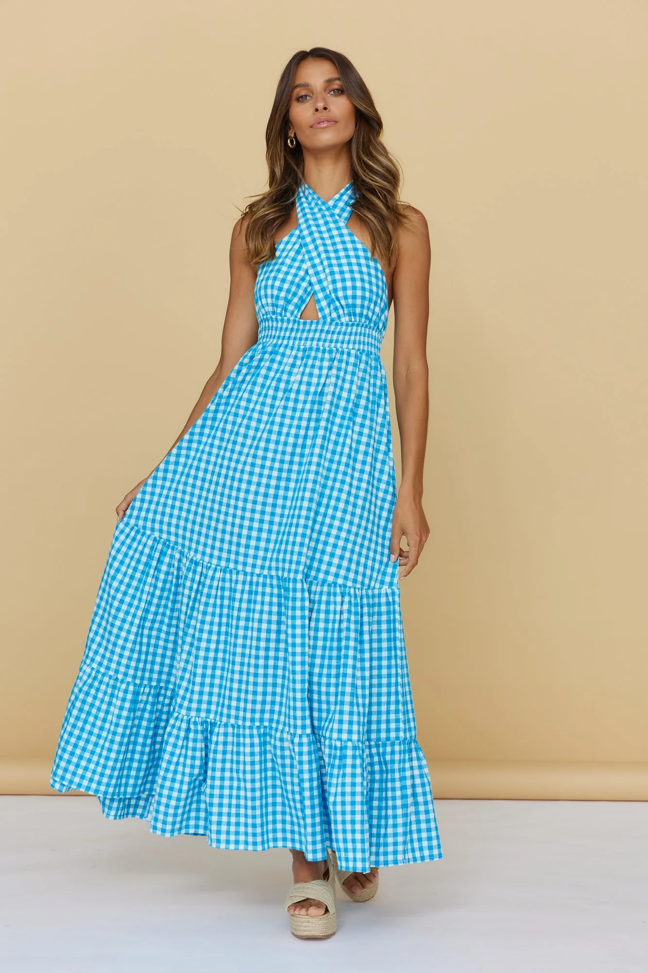 One Dream Maxi Dress Blue