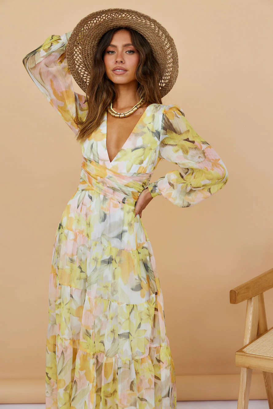 Find Your Truth Maxi Dress Floral
