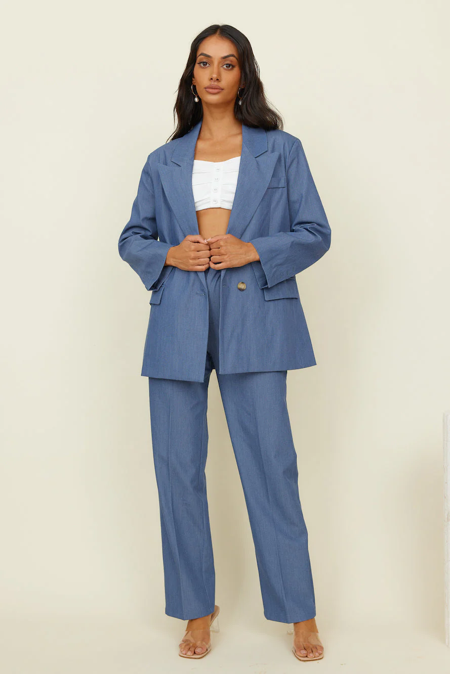 Luminary Ode Blazer Blue