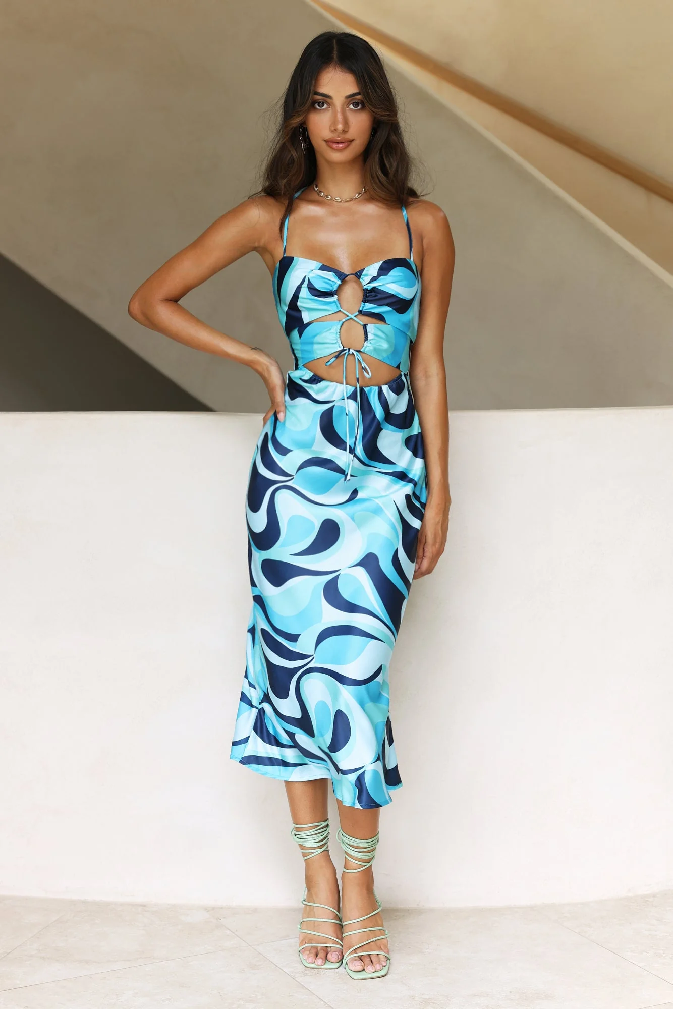 Ocean Calling Maxi Dress