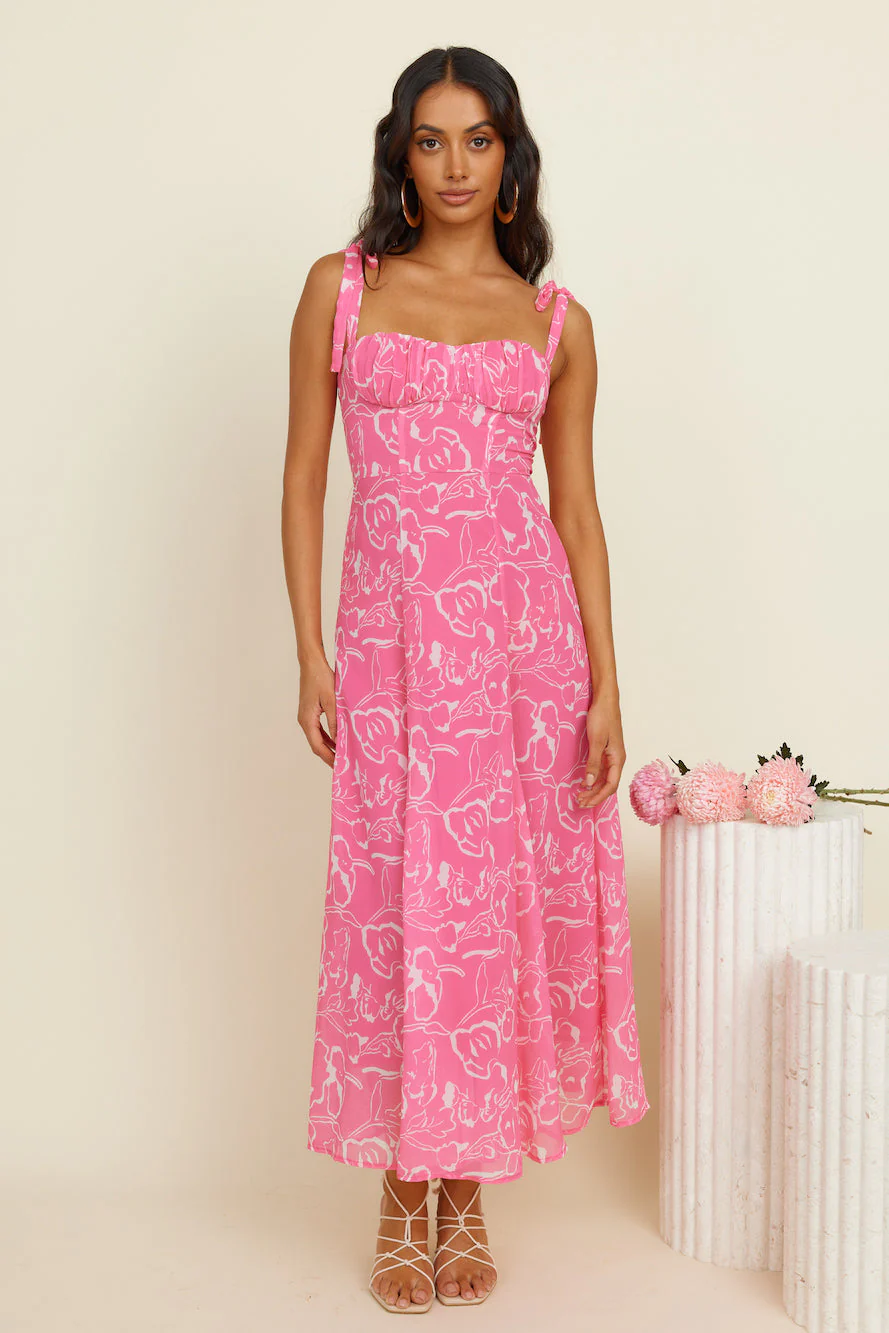 Roadtripper Maxi Dress Pink
