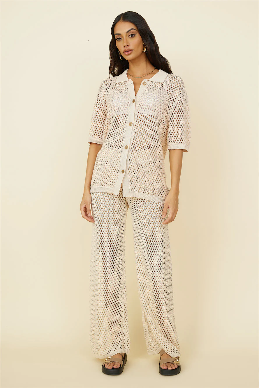 RUNAWAY THE LABEL Jaida Pant Sand