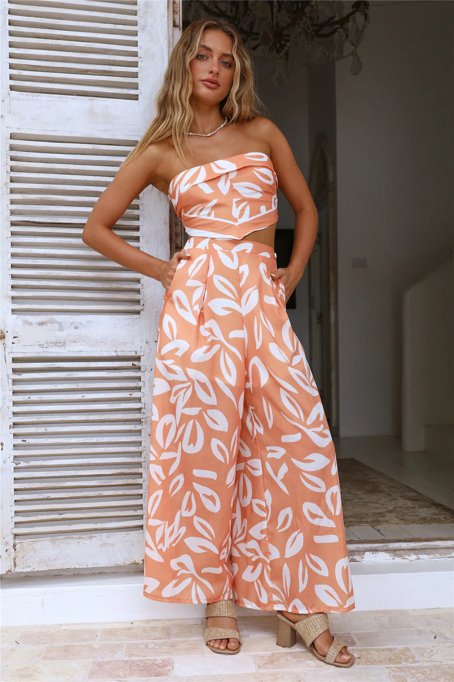 Mango Crush Pants Orange