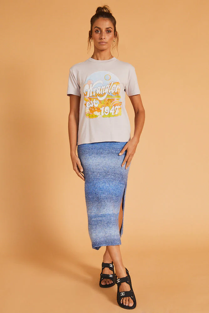 WRANGLER Dawnstorm Tee Thistle