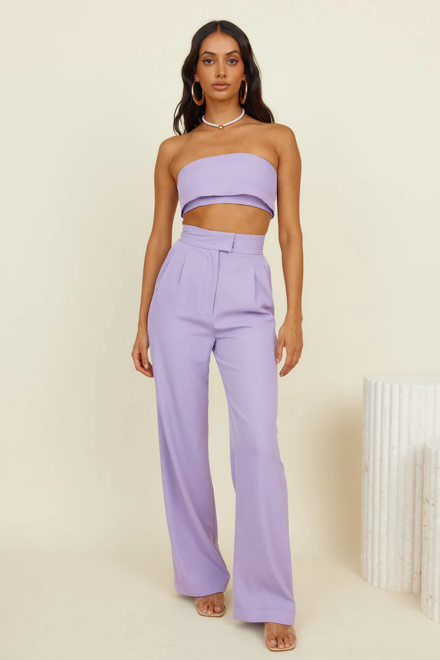 Solaris Pants Lilac