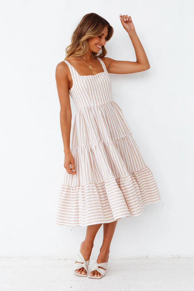 Sunday Mornings Midi Dress