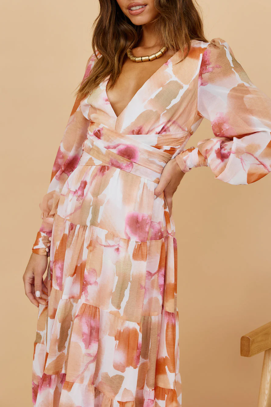 Find Your Truth Maxi Dress Orange