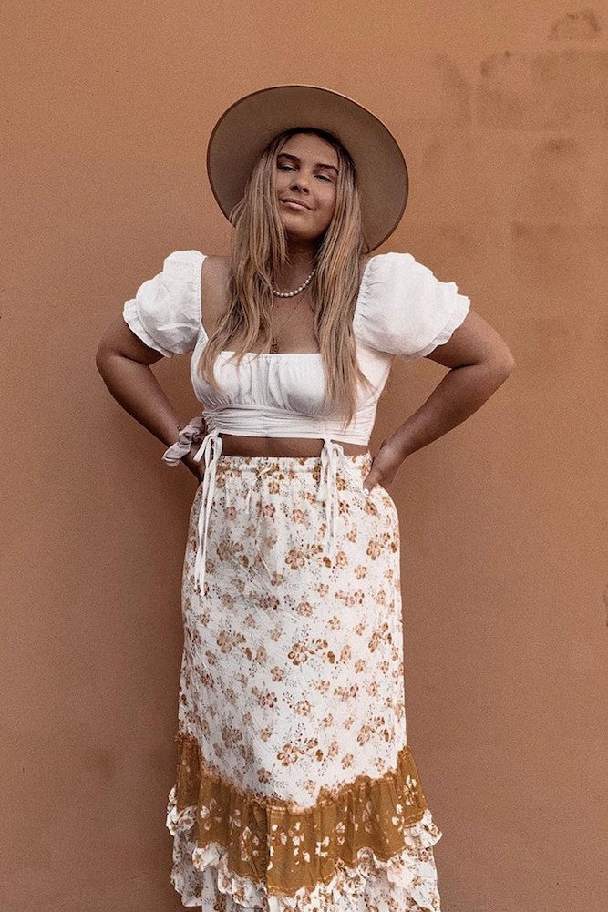 Soleil Midi Skirt