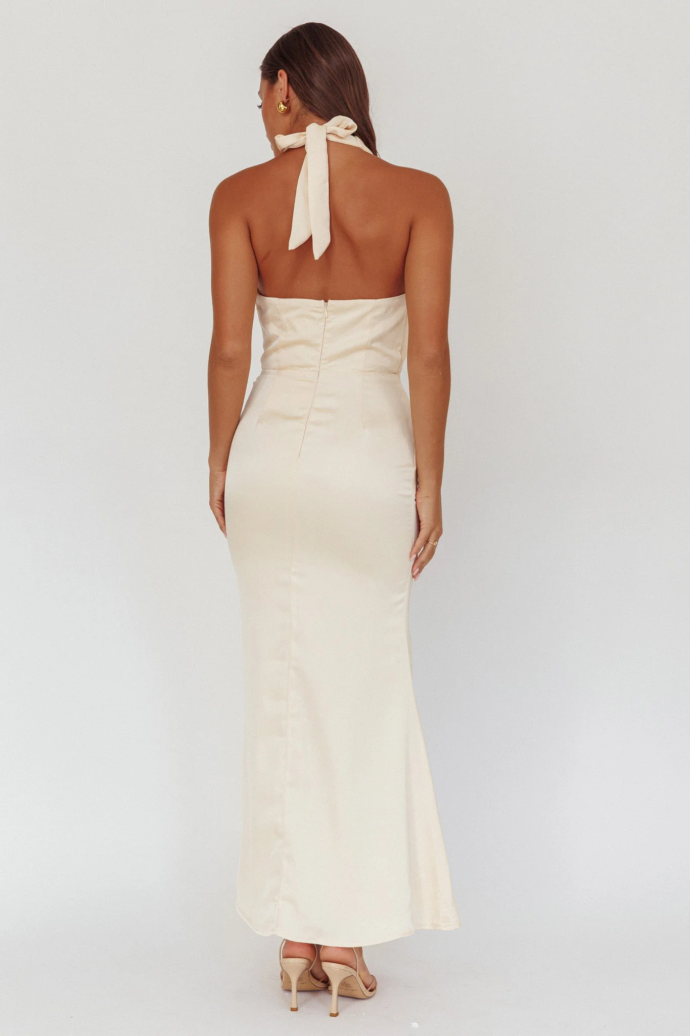 Nariah Cowl Neck Maxi Dress Butter