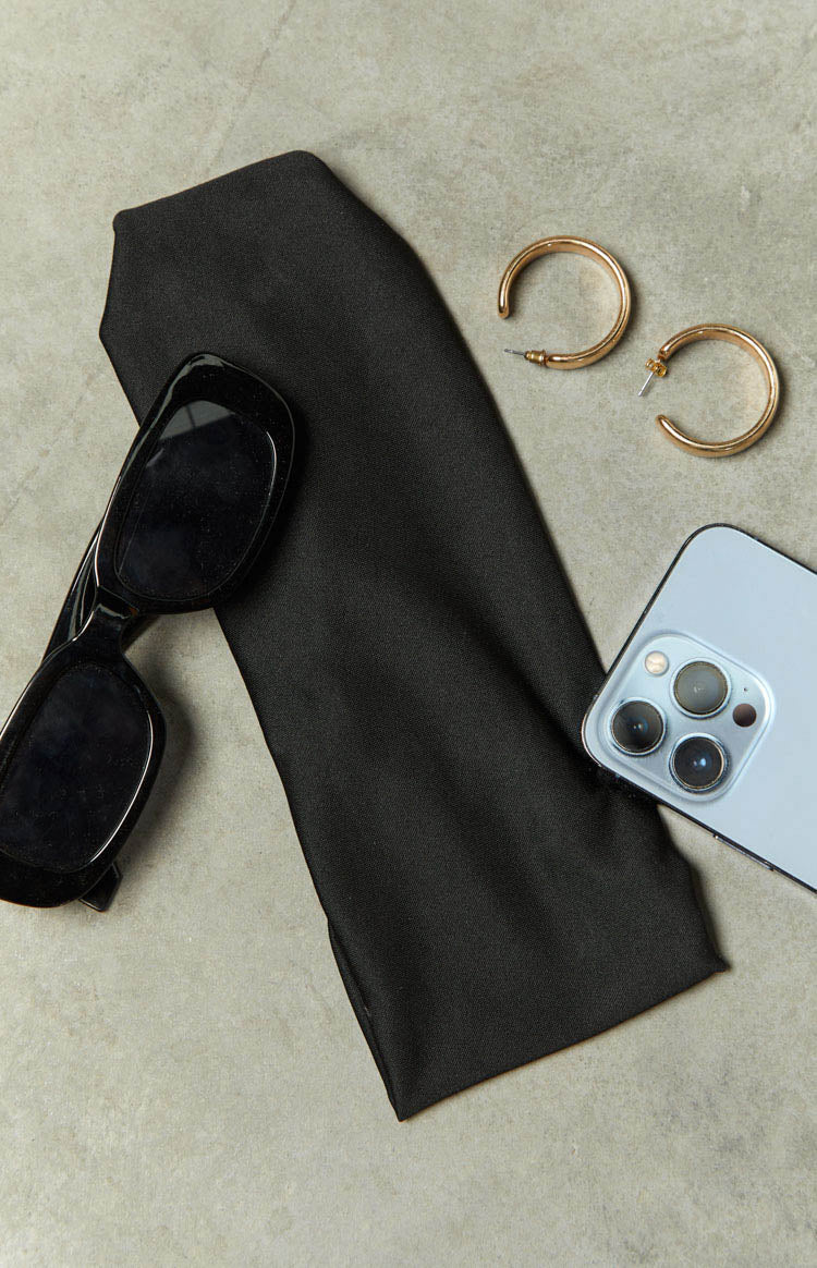 Winny Black Headband