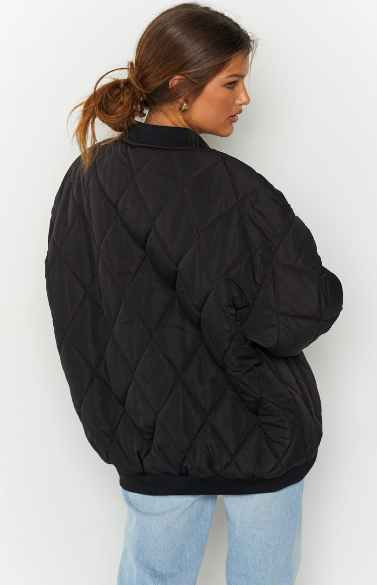 Ramona Black Puffer Jacket