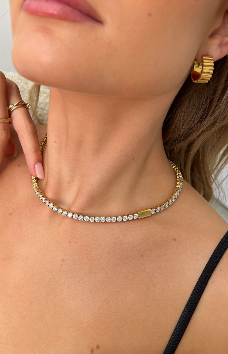 Cendré Marta Gold Necklace