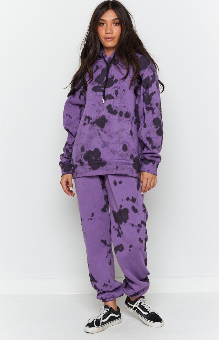 Nana Judy Avenue Trackpant Violet Tie Dye