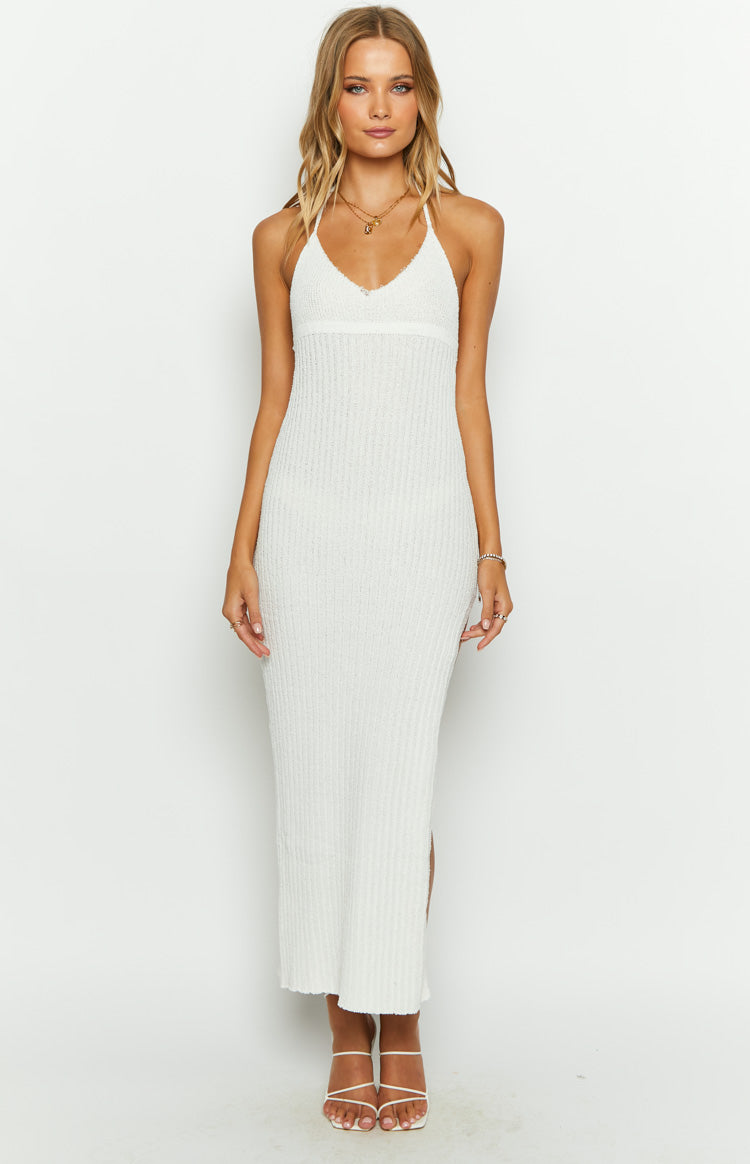 Joanna White Maxi Dress