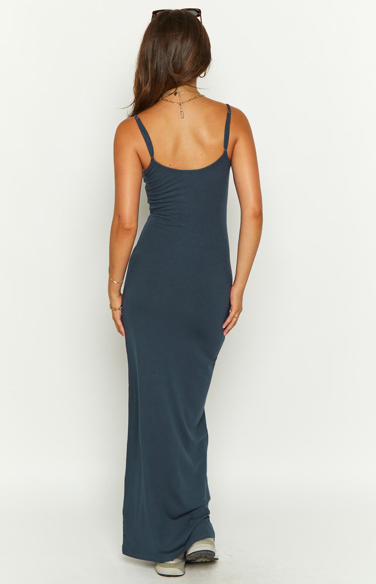 Melrose Navy Maxi Dress